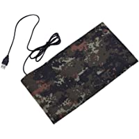 kaersishop Reptile - Alfombrilla de incubación de Calor para Mascotas (USB- Hoja de calefacción- Fibra de Carbono)- M:15…